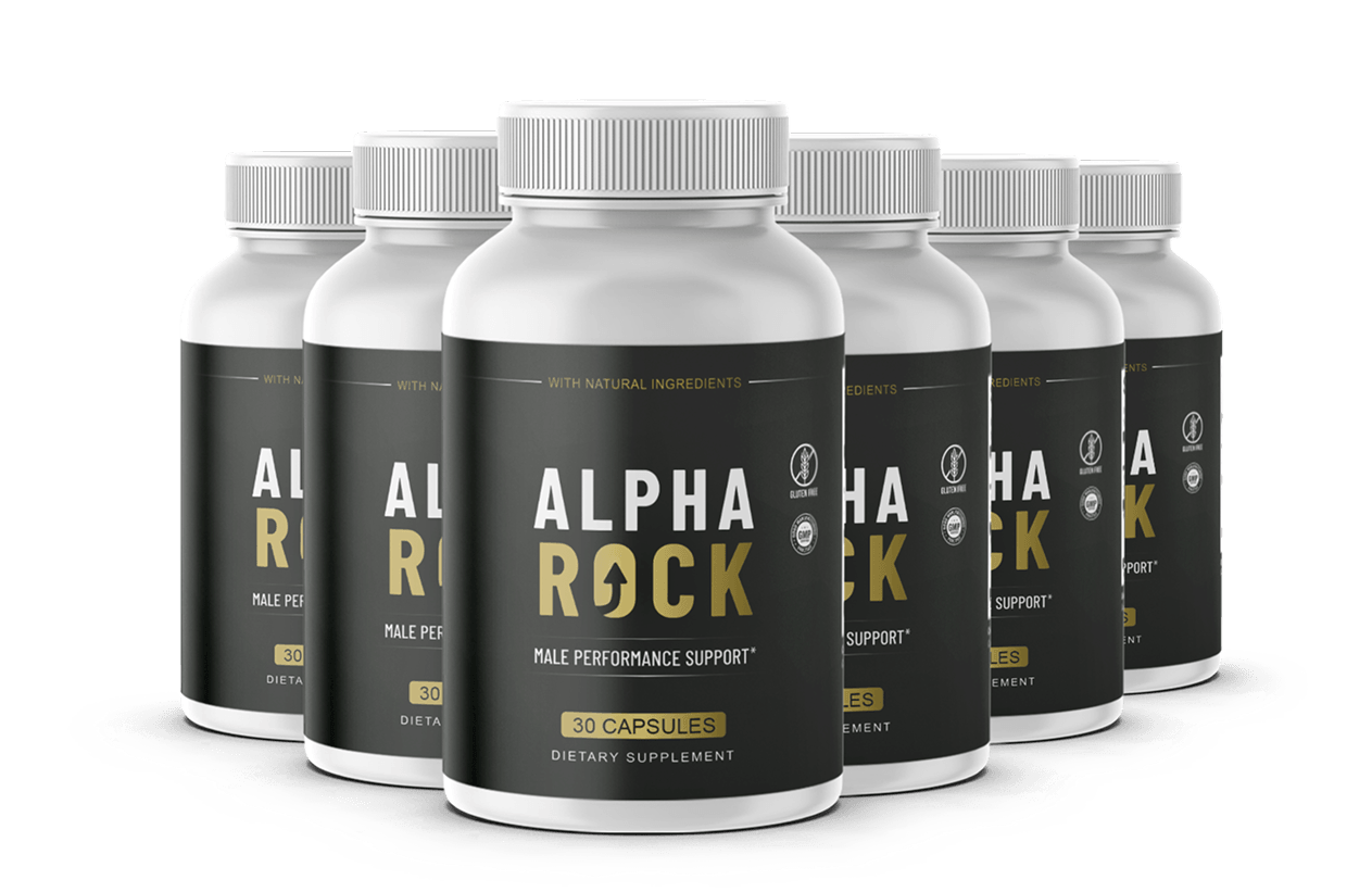 Alpha Rock 6 bottles package