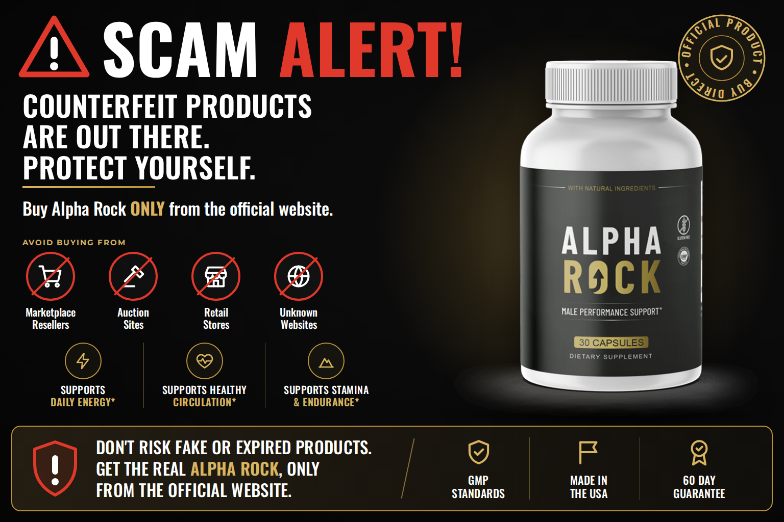 Alpha Rock Scam Alert